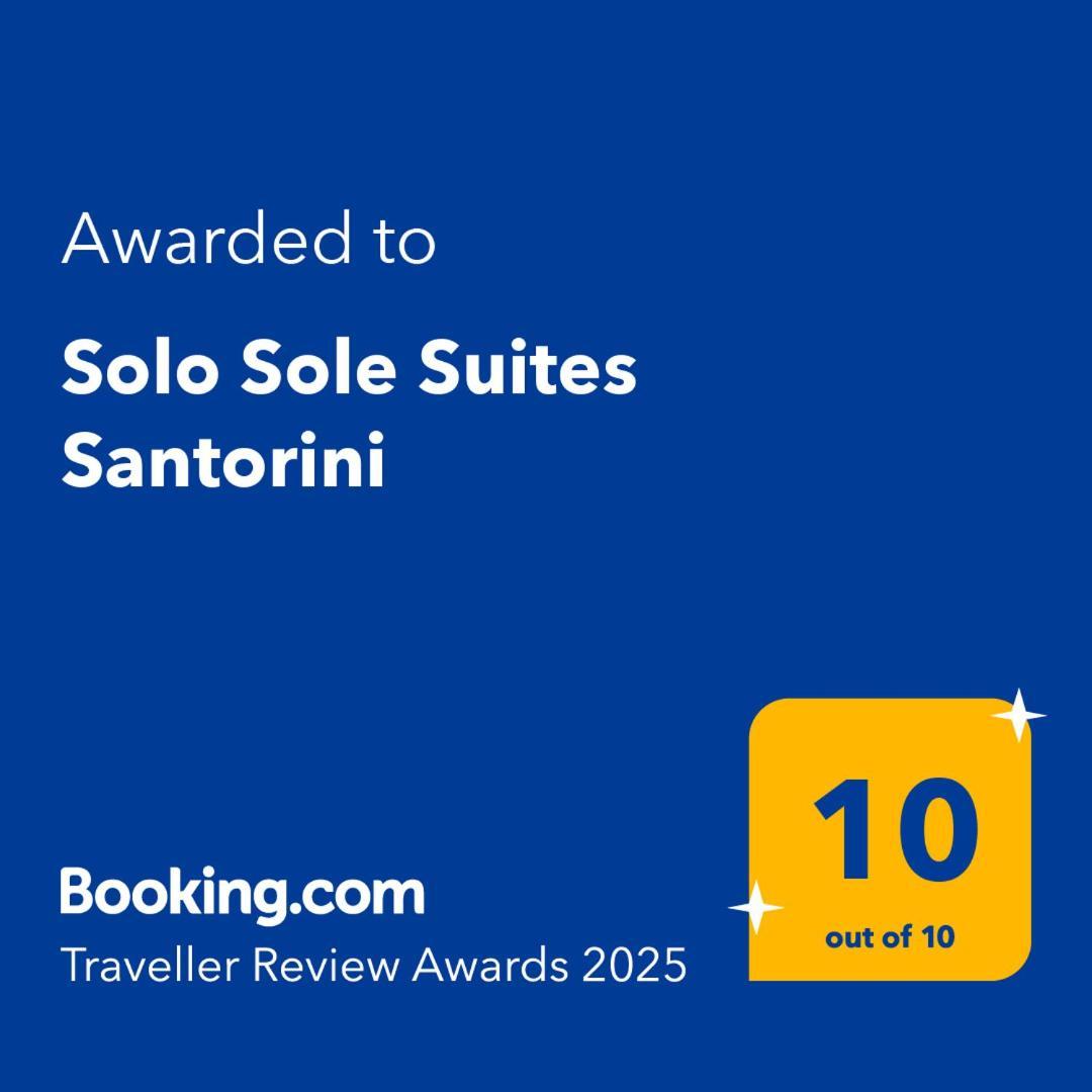 Solo Sole Suites Santorini Éxo Goniá Eksteriør billede
